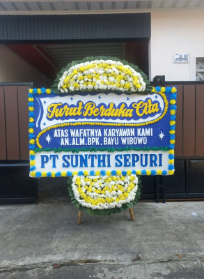 Papan Bunga Duka di Teluk Dalam