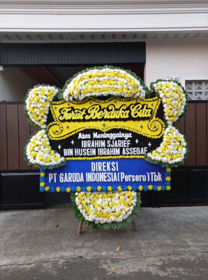 Papan Bunga Duka di Teluk Dalam