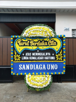 Papan Bunga Duka di Teluk Dalam